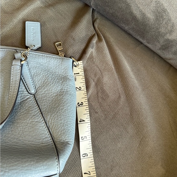 COACH Kelsey pebble leather MINI satchel bag. no strap - Picture 12 of 13